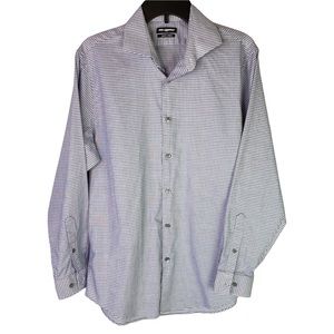 KARL LAGERFELD Patterned Button Down Shirt | L
